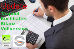 Version 2023 Taxpool Update und Upgrade Buchhalter Bilanz zur Vollversion Lizenz